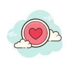 Amor Circled icon