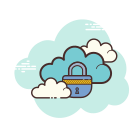 Cloud Lock icon