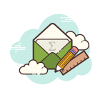 Öffnen Sie Envelope Math icon