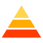 Piramide informativa icon