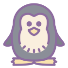 Рождественский пингвин icon