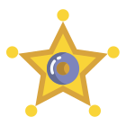 Sheriff Badge icon