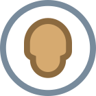 cerclé-utilisateur-neutre-peau-type-5 icon