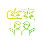 Marijuana Legalization Demonstration icon