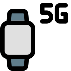 Fifth generation cellular version of smartwatch series icon