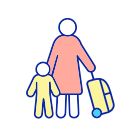 Displaced Family icon