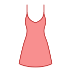 Slip dress icon