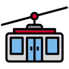 ascenseur-externe-vacances-xnimrodx-couleur-linéaire-xnimrodx icon