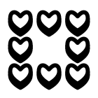 Heart Border icon