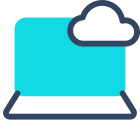 Cloud computing icon