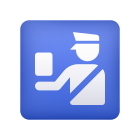 emoji-de-control-de-pasaportes icon