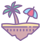 praia-ilha-flutuante icon