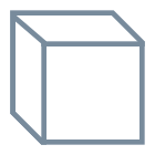 Vue orthogonale icon