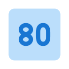 80 icon