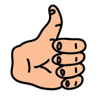 Pulgar para arriba icon