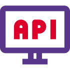 Computer API used programming graphical user interface icon