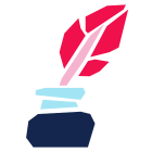 Quill With Ink icon