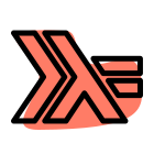 Haskell is a statically typed, purely functional programming language icon