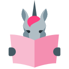 Leggere unicorno icon