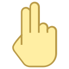 Deux doigts icon
