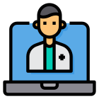 Online Medical Assistance icon