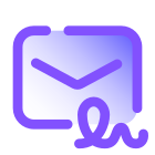 Sign Mail icon