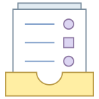 Archive List Of Parts icon