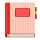 Notebook With Decorative Cover icon