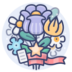 Bouquet icon