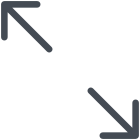 대각선-화살표-왼쪽 icon