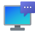 Computer Chat icon