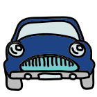 Auto retrò icon