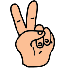 Hand Peace icon