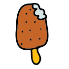 Желтое мороженое icon