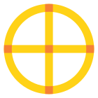 太阳能十字架 icon