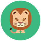 Lion icon