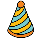 Sombrero de fiesta icon