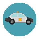 Coche de policía icon