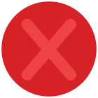 Cancel icon