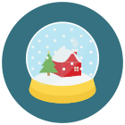 Boule à neige icon