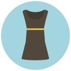 黑色小礼服 icon