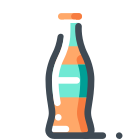 Orangenlimonade-Flasche icon