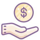 현금 받기 icon