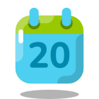 Calendário 20 icon