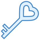 Heart Key icon