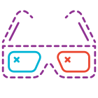 3D Glasses icon