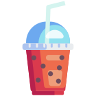 external-Boba-beverage-goofy-flat-kerismaker icon