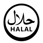 Halal Sign icon