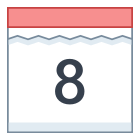 Calendrier 8 icon