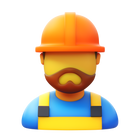 Barba do trabalhador icon